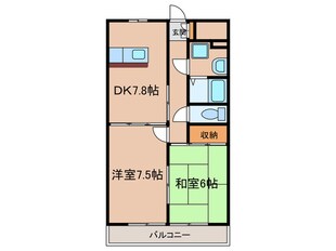 サンヨウハイネスの物件間取画像